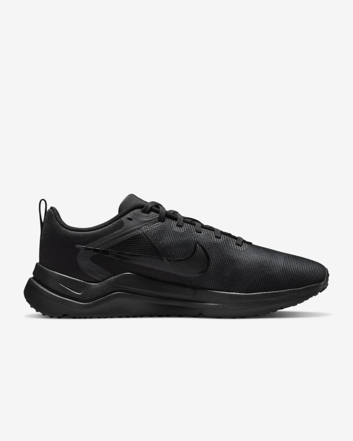 Nike Downshifter 12 Road Muške Tenisiće Crne Sive Tamno Sive | HR-45968EIYQ