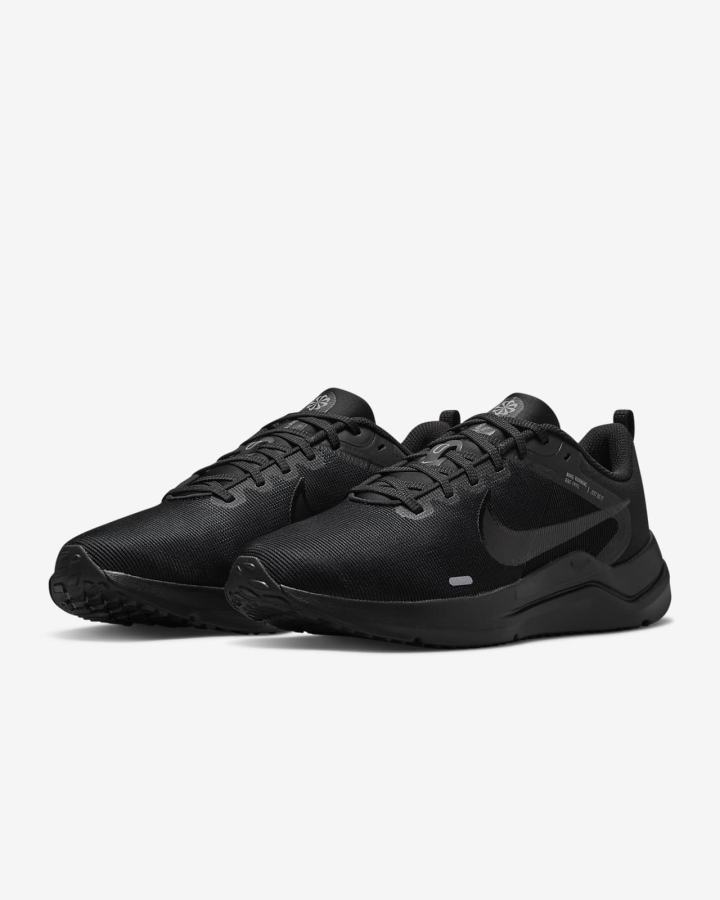 Nike Downshifter 12 Road Muške Tenisiće Crne Sive Tamno Sive | HR-45968EIYQ