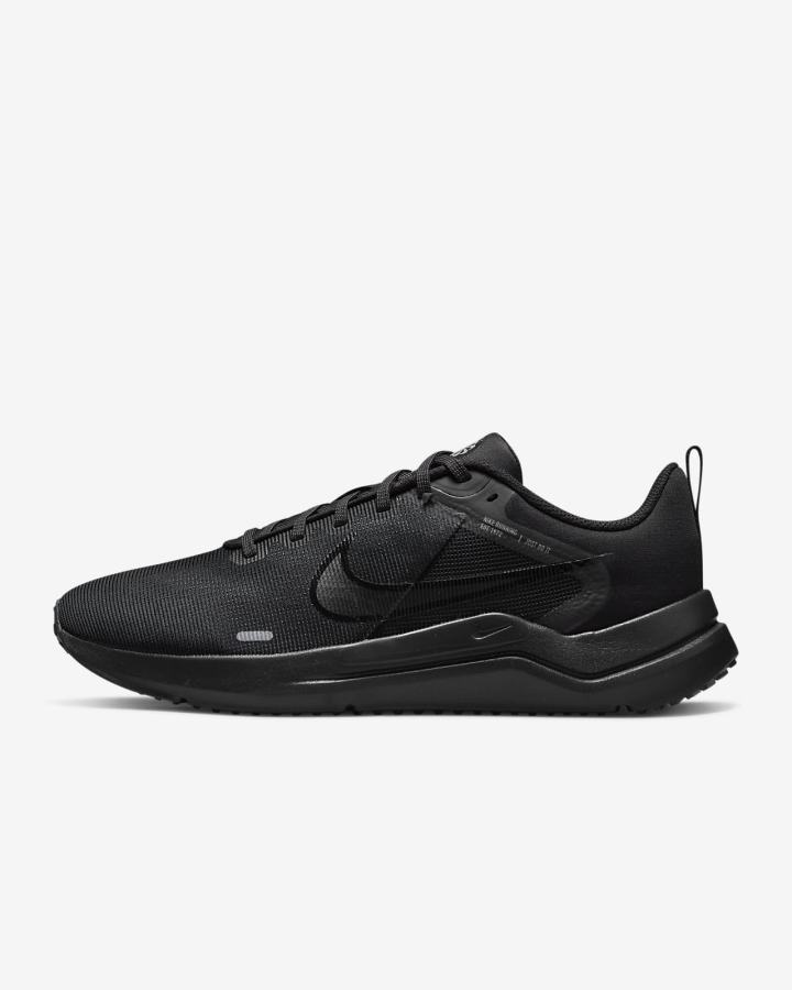 Nike Downshifter 12 Road Muške Tenisiće Crne Sive Tamno Sive | HR-45968EIYQ