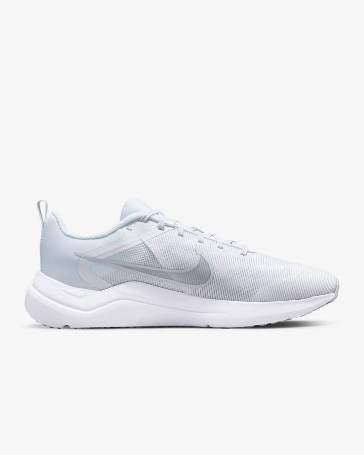 Nike Downshifter 12 Road Muške Tenisiće Bijele Platine | HR-90765CEXO