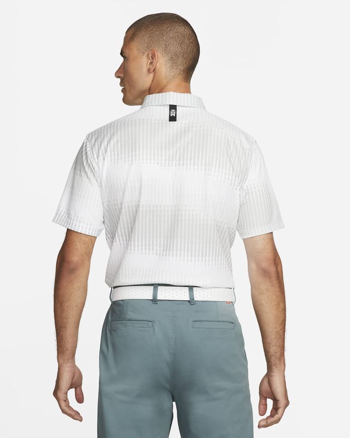 Nike Dri-FIT ADV Tiger Woods Golf Muške Polo Majice Bijele Crne | HR-36417TBNC