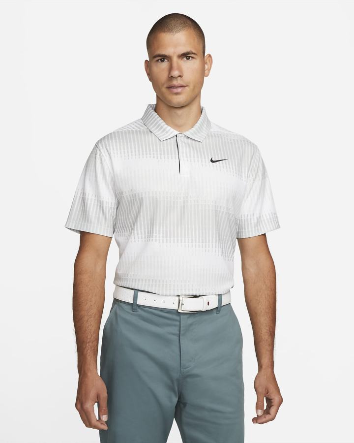 Nike Dri-FIT ADV Tiger Woods Golf Muške Polo Majice Bijele Crne | HR-36417TBNC