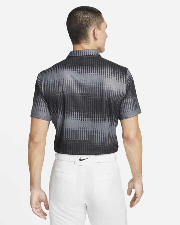 Nike Dri-FIT ADV Tiger Woods Golf Muške Polo Majice Sive Crne Bijele | HR-71049RMQN