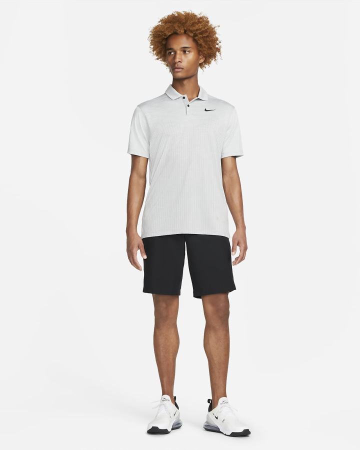 Nike Dri-FIT ADV Vapor Engineered Golf Muške Polo Majice Sive Bijele Crne | HR-03721WTOE