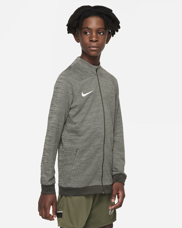 Nike Dri-FIT Academy Kids Soccer Track Za Dječake Jakne Kaki Boja Bijele | HR-20195JLCG