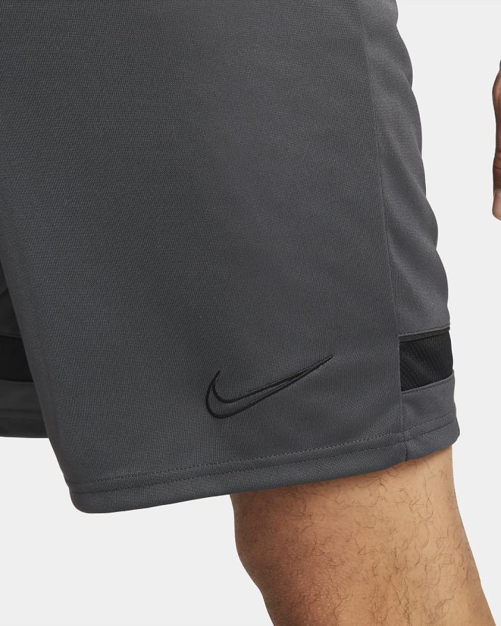 Nike Dri-FIT Academy Knit Soccer Muške Kratke Hlače Tamno Sive Crne | HR-04275YJMZ