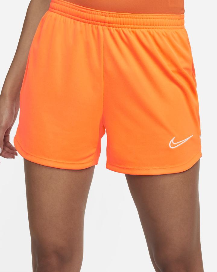 Nike Dri-FIT Academy Knit Soccer Ženske Kratke Hlače Narančaste Bijele | HR-13865GNEW