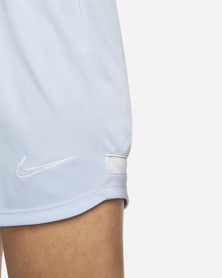 Nike Dri-FIT Academy Knit Soccer Ženske Kratke Hlače Svijetlo Plave Sive Bijele | HR-32490ZPEH