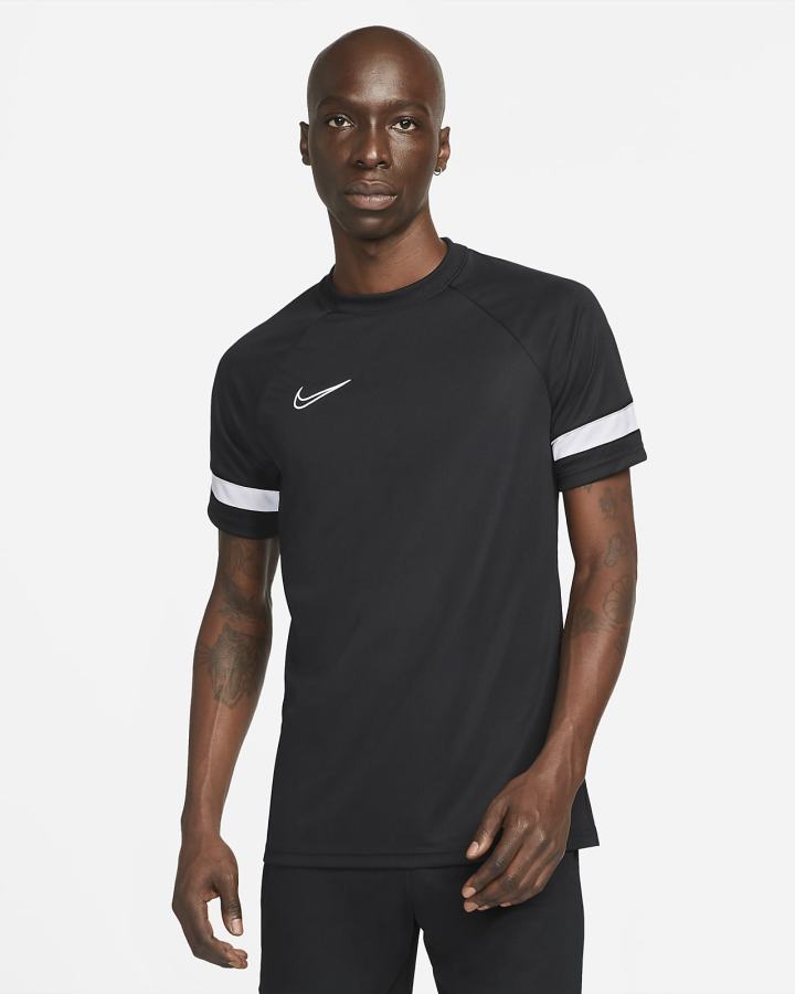 Nike Dri-FIT Academy Pro Short-Sleeve Soccer Top Muške Majice Svijetlo Plave Bijele Sive | HR-17592DHEP