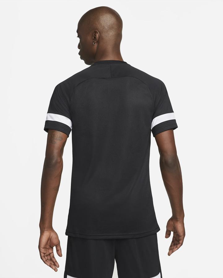 Nike Dri-FIT Academy Pro Short-Sleeve Soccer Top Muške Majice Crne Bijele | HR-26879BKWF