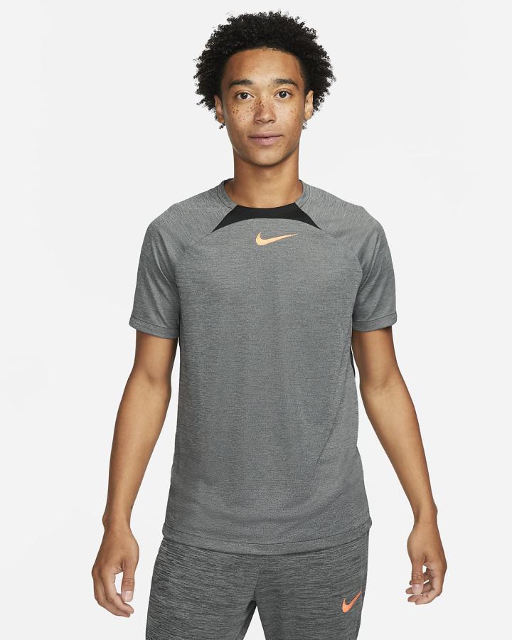 Nike Dri-FIT Academy Short-Sleeve Soccer Top Muške Majice Crne | HR-08194LRAD