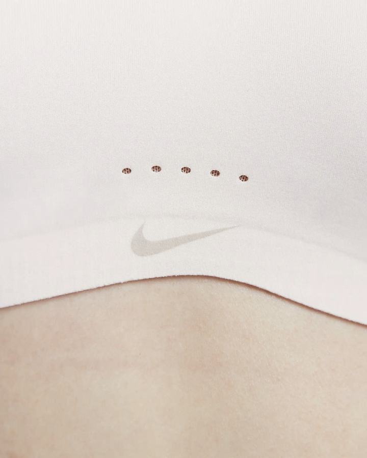 Nike Dri-FIT Alate Coverage Light-Support Podstavljena Ženske Sportski Grudnjak Svijetlo Roze Sive Ljubičaste Bijele | HR-25810DUEP