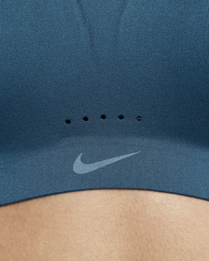 Nike Dri-FIT Alate Minimalist Light-Support Podstavljena Ženske Sportski Grudnjak Plave | HR-04732FLKP