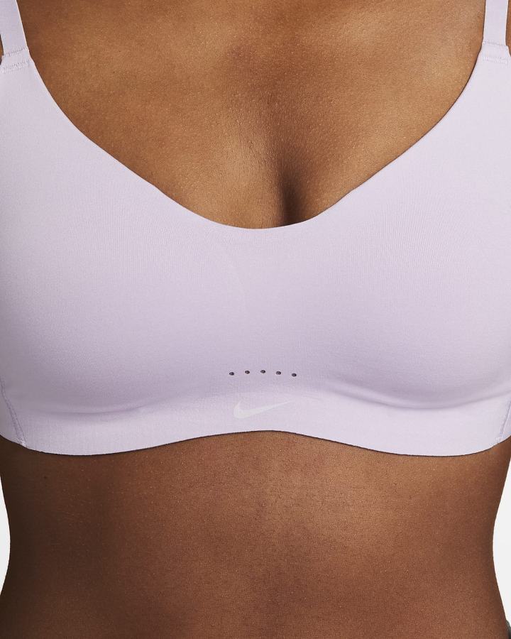 Nike Dri-FIT Alate Minimalist Light-Support Podstavljena Ženske Sportski Grudnjak Svijetlo | HR-61028BVIK