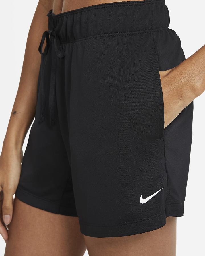 Nike Dri-FIT Attack Training Ženske Kratke Hlače Crne Bijele | HR-79320JEBT