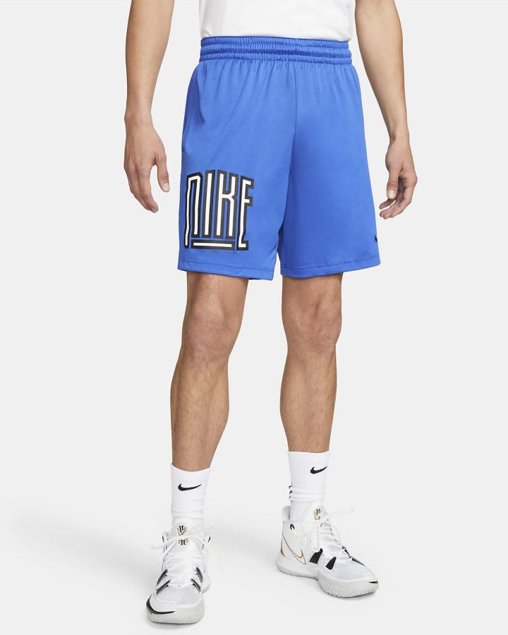 Nike Dri-FIT Basketball Muške Kratke Hlače Kraljevska Plava Bijele Crne | HR-32485IXAV