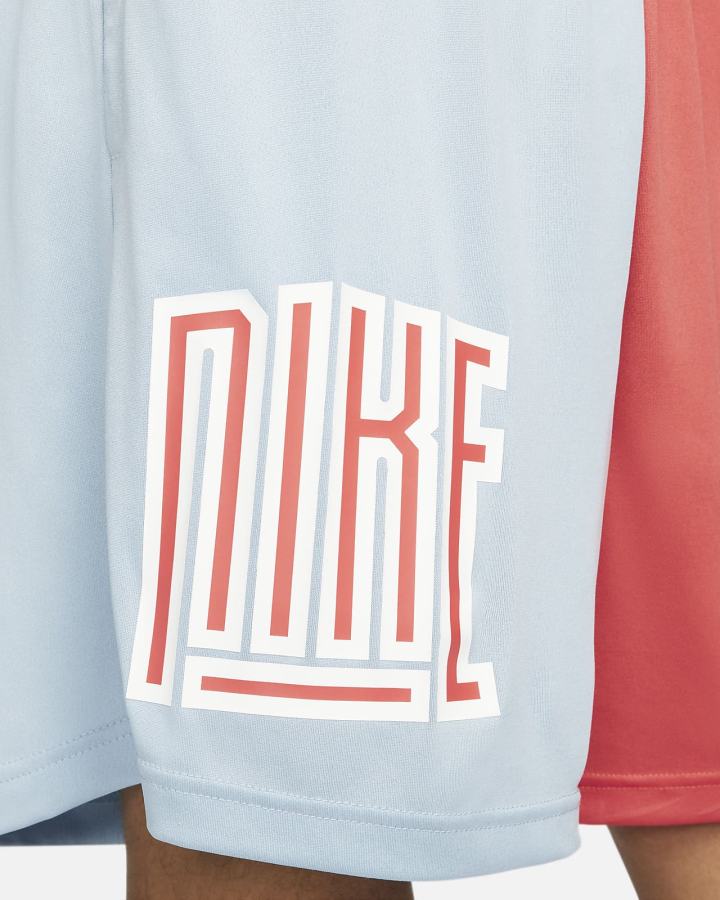 Nike Dri-FIT Basketball Muške Kratke Hlače Plave Crvene Bijele | HR-83906DBYM