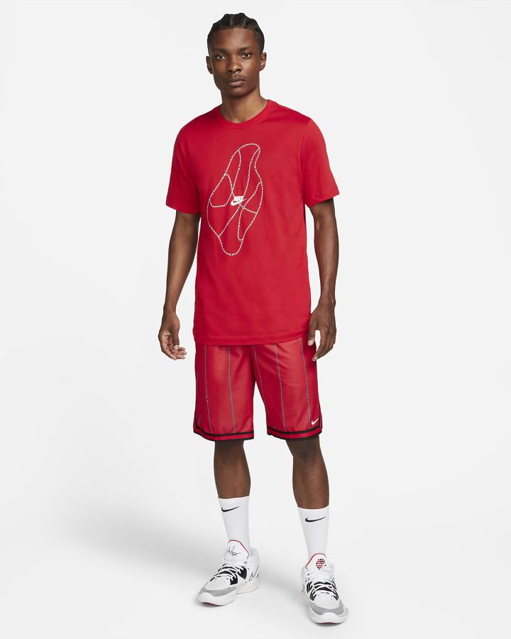 Nike Dri-FIT Basketball Muške Majice Crvene | HR-37456HCOJ