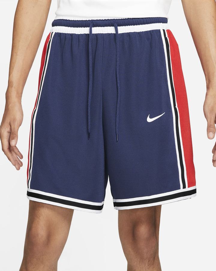 Nike Dri-FIT DNA+ Basketball Muške Kratke Hlače Tamnoplave Crvene Bijele | HR-20945NOWM