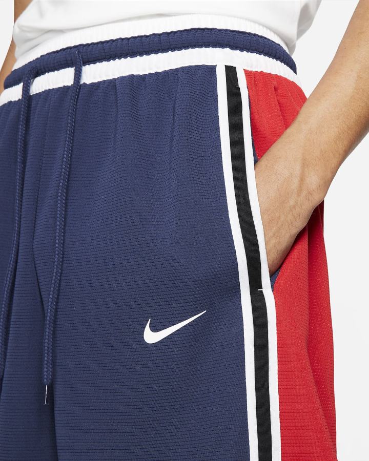 Nike Dri-FIT DNA+ Basketball Muške Kratke Hlače Tamnoplave Crvene Bijele | HR-20945NOWM