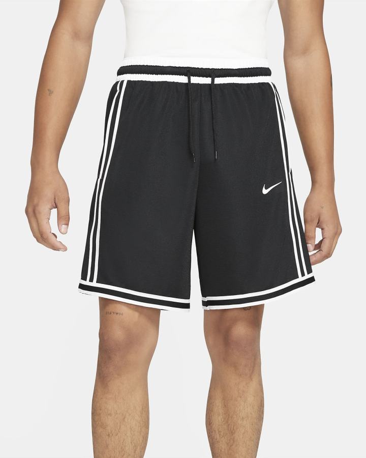 Nike Dri-FIT DNA+ Basketball Muške Kratke Hlače Crne Bijele | HR-24719FUXC