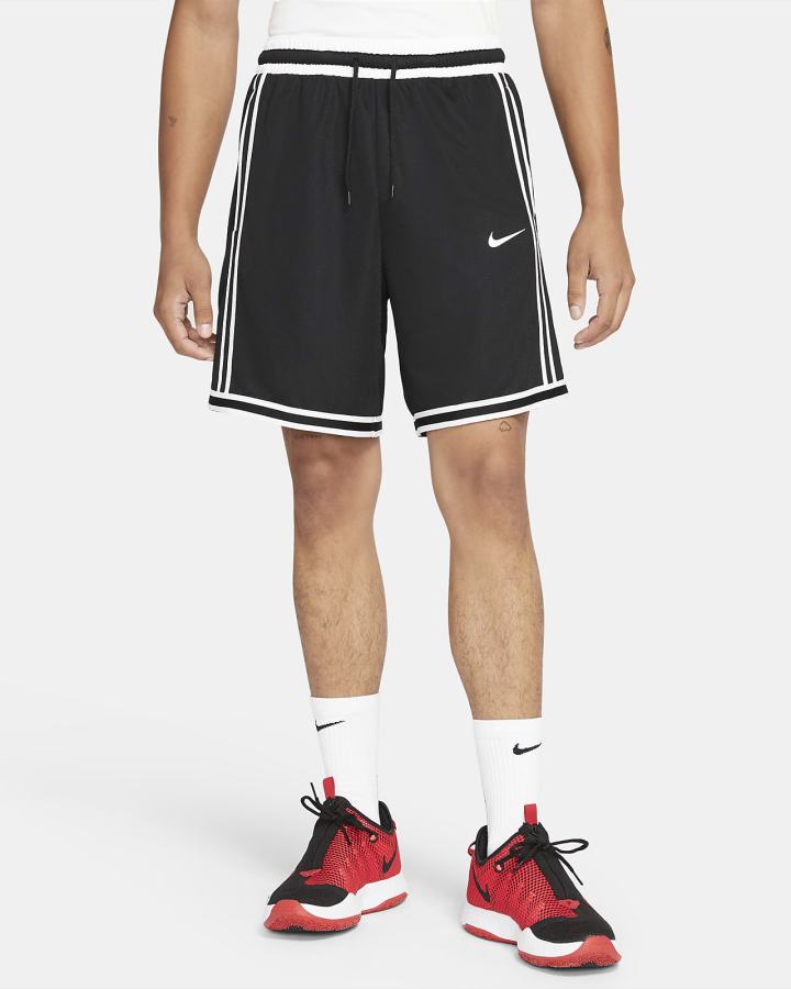 Nike Dri-FIT DNA+ Basketball Muške Kratke Hlače Crne Bijele | HR-24719FUXC