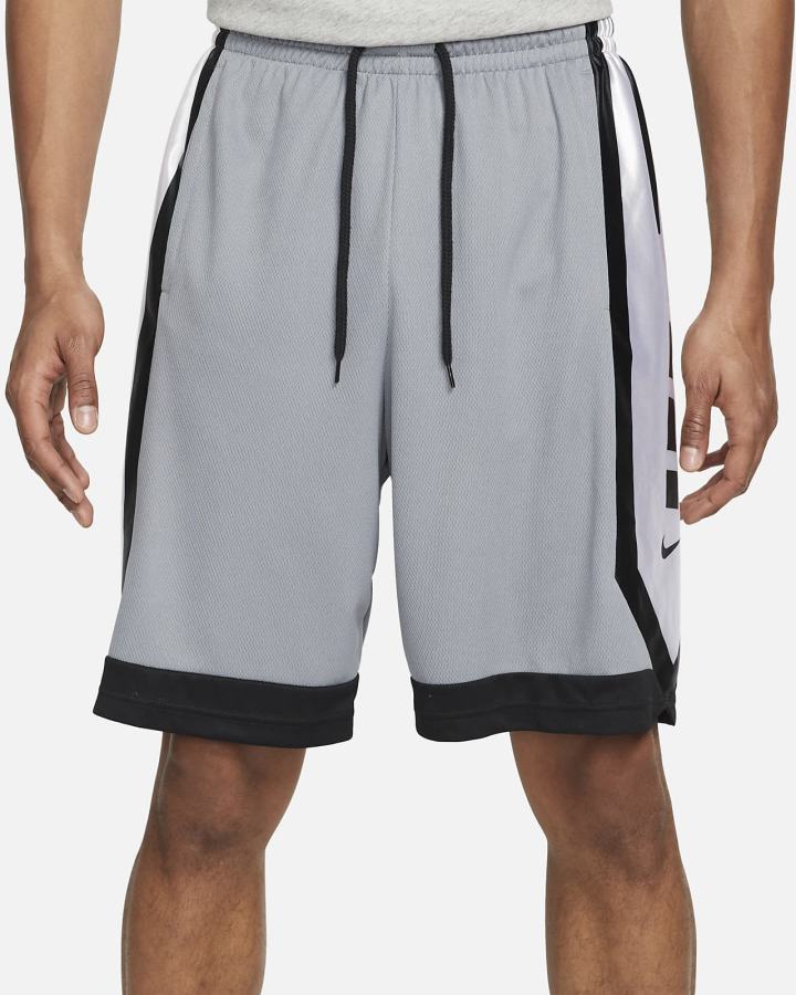 Nike Dri-FIT Elite Basketball Muške Kratke Hlače Sive Crne | HR-19047RPNT