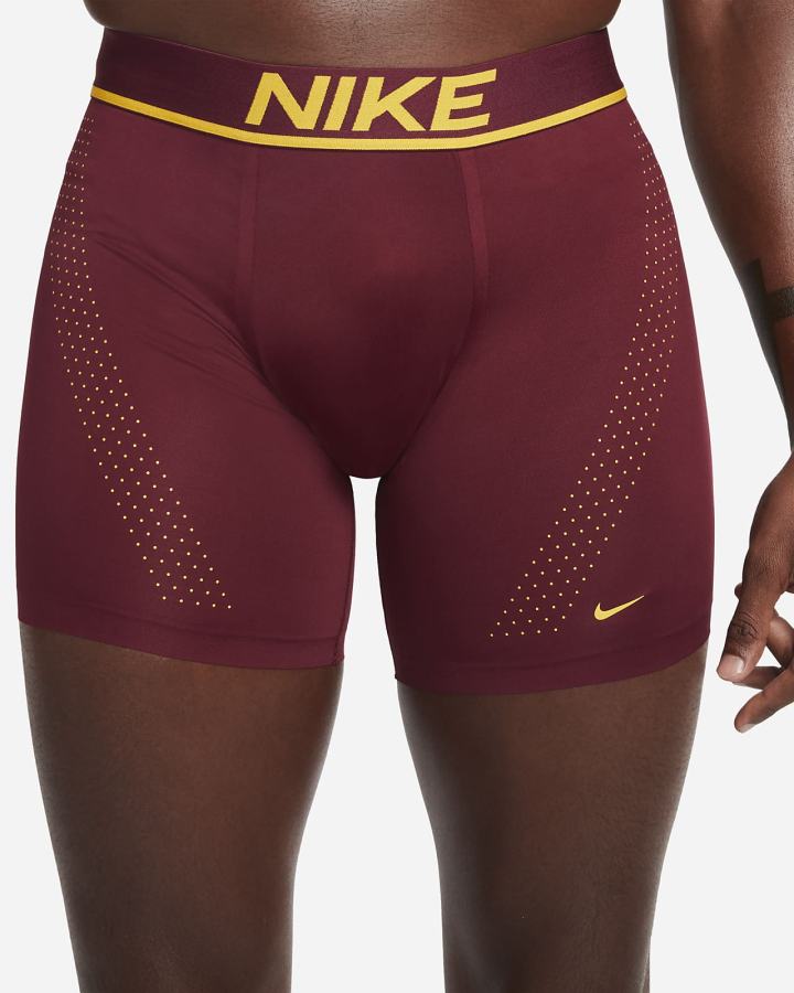 Nike Dri-FIT Elite Micro Boxer Briefs Muške Donje Rublje Bordo | HR-29013WZNJ