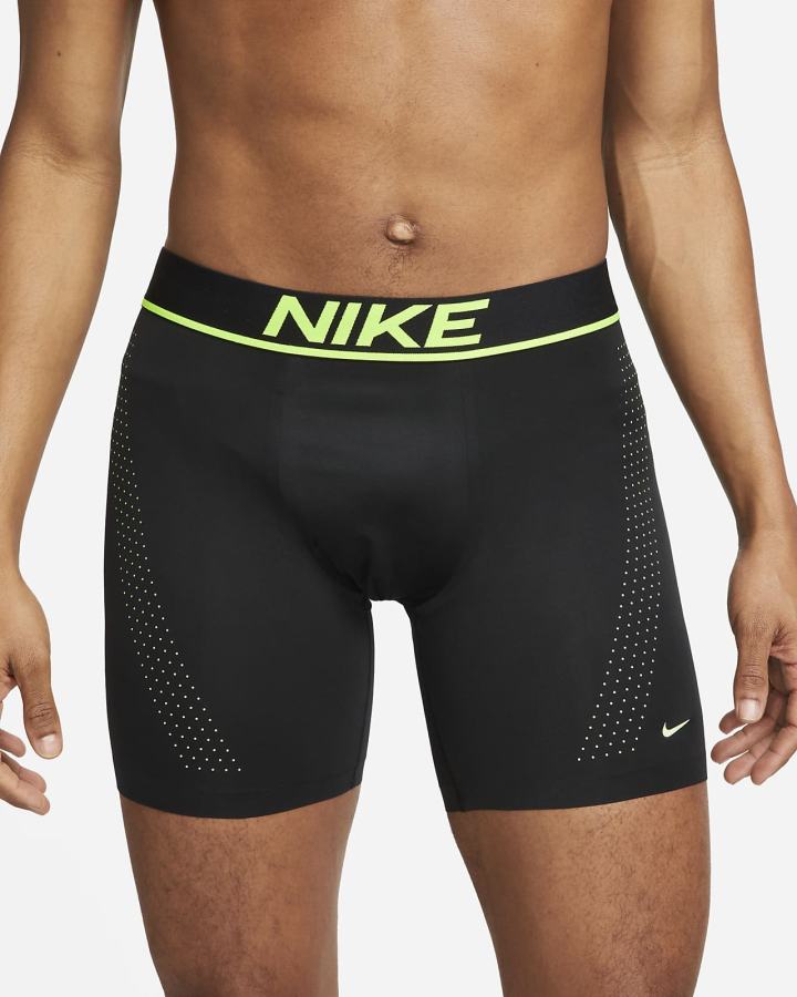 Nike Dri-FIT Elite Micro Boxer Briefs Muške Donje Rublje Crne | HR-87104OGVR