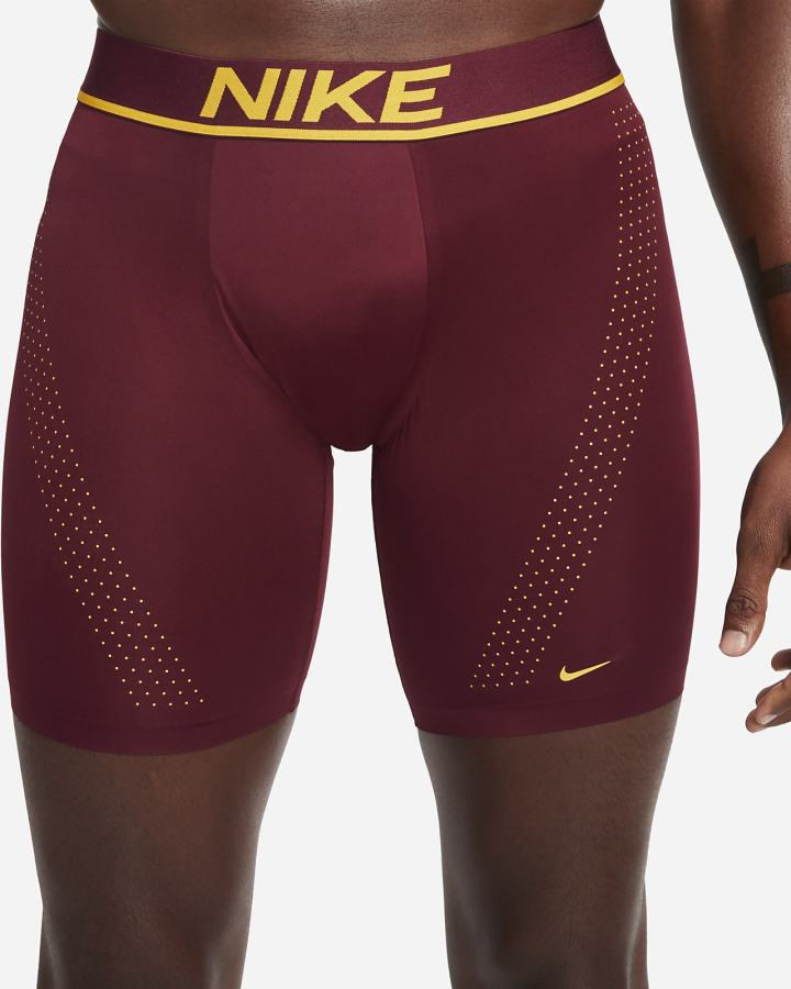 Nike Dri-FIT Elite Micro Long Boxer Brief Muške Donje Rublje Bordo | HR-06251QBCX