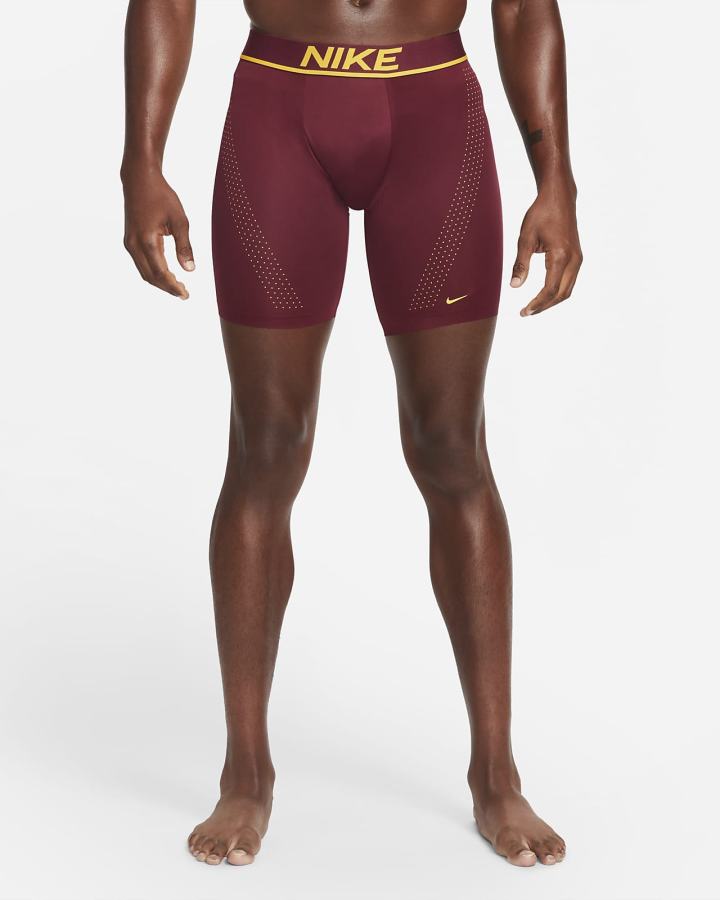 Nike Dri-FIT Elite Micro Long Boxer Brief Muške Donje Rublje Bordo | HR-06251QBCX