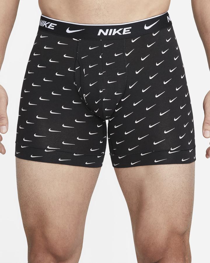 Nike Dri-FIT Essential Cotton Stretch Boxer Briefs (3-Pack) Muške Donje Rublje Visebojne | HR-69730HLMN