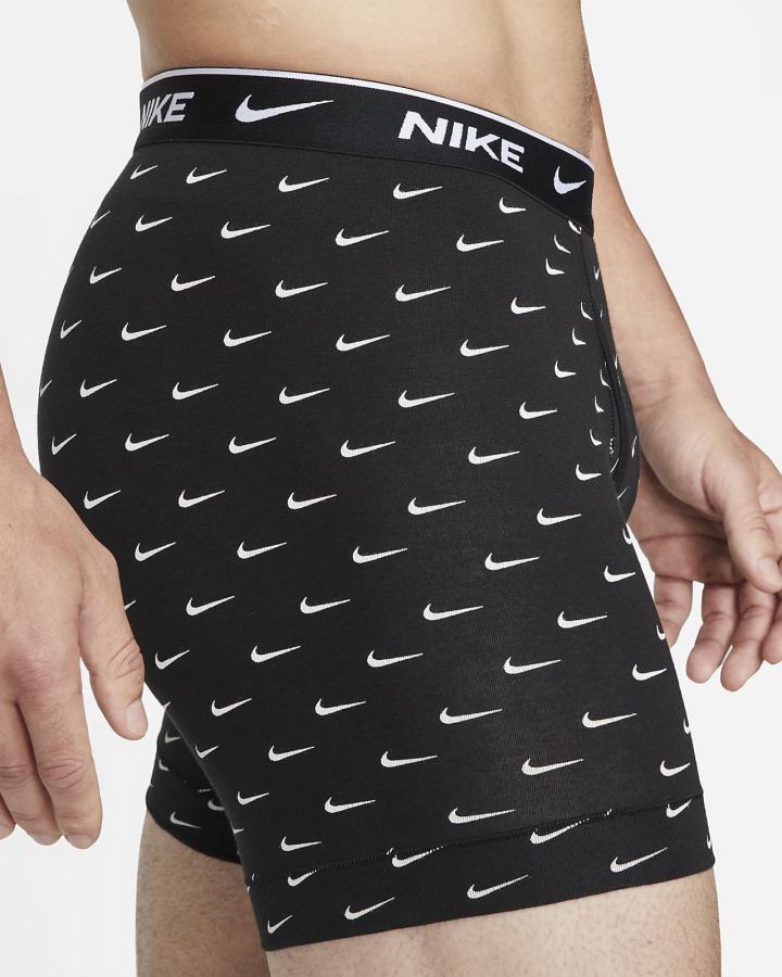 Nike Dri-FIT Essential Cotton Stretch Boxer Briefs (3-Pack) Muške Donje Rublje Visebojne | HR-69730HLMN