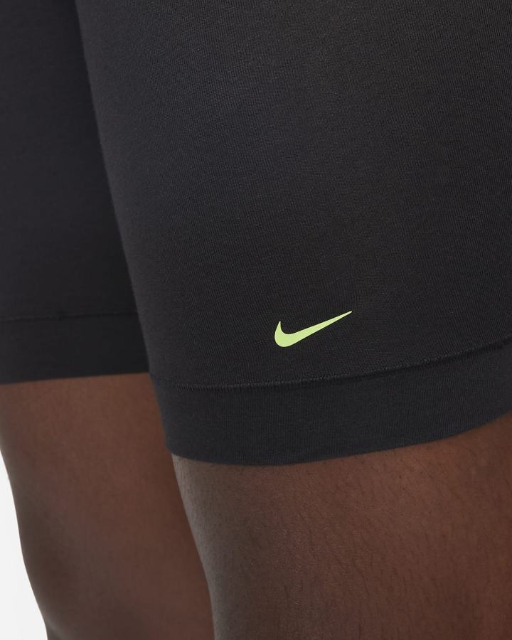 Nike Dri-FIT Essential Cotton Stretch Long Boxer Briefs Muške Donje Rublje Crne Visebojne | HR-63915UWZJ