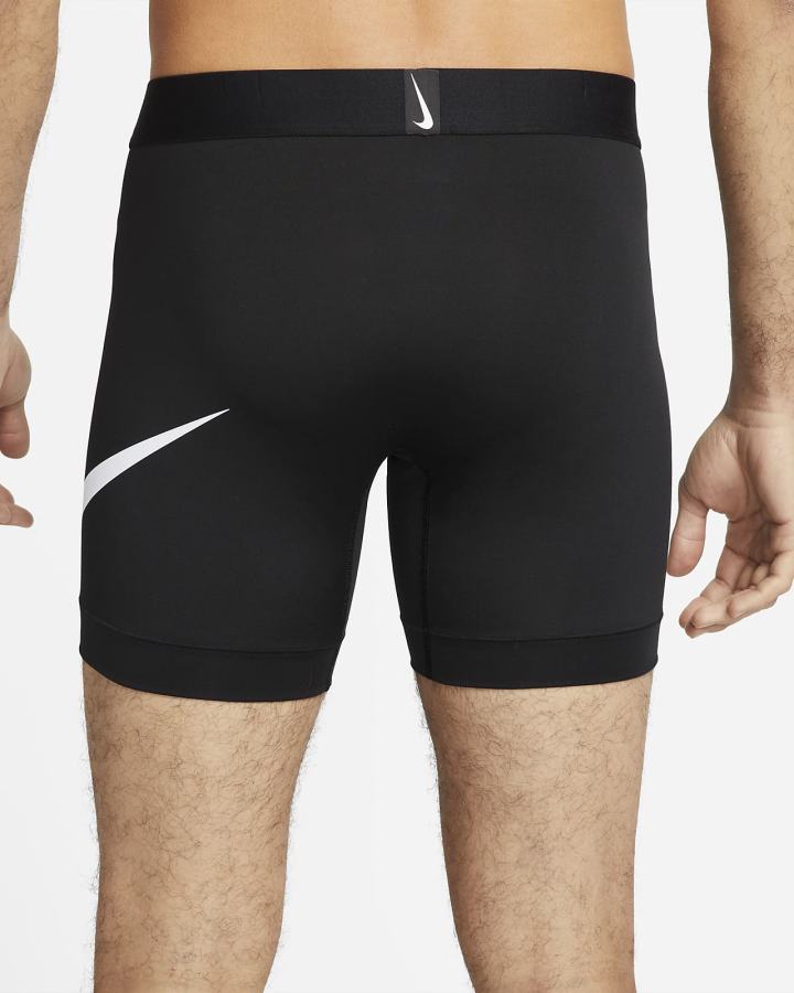 Nike Dri-FIT Essential Micro Boxer Briefs Muške Donje Rublje Crne | HR-58409CIJR