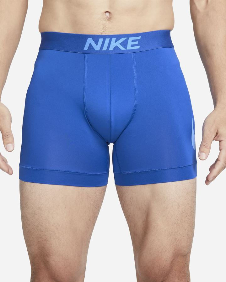 Nike Dri-FIT Essential Micro Boxer Briefs Muške Donje Rublje Plave | HR-97286FWDO