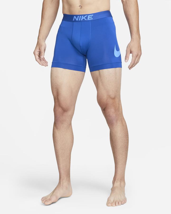 Nike Dri-FIT Essential Micro Boxer Briefs Muške Donje Rublje Plave | HR-97286FWDO