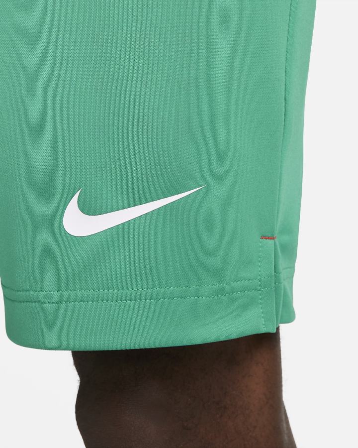 Nike Dri-FIT F.C. Libero Soccer Muške Kratke Hlače Zelene Crvene Bijele | HR-60493GJMO