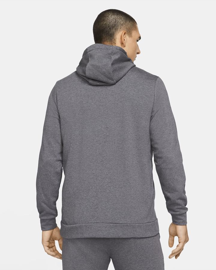 Nike Dri-FIT Full-Zip Training Muške Majica S Kapuljačom Sive Crne | HR-28169FAVI