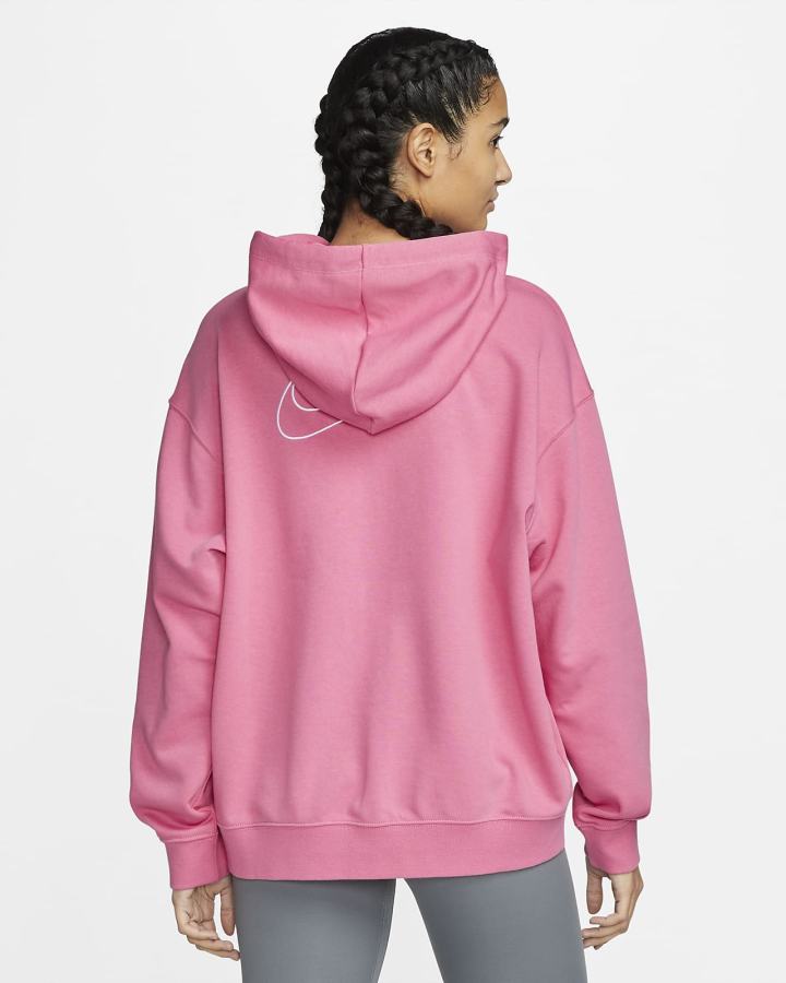 Nike Dri-FIT Get Fit Graficke Full-Zip Training (Plus Size) Ženske Majica S Kapuljačom Bijele | HR-06143EXUR