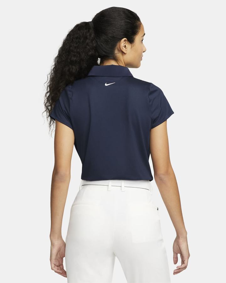 Nike Dri-FIT Golf Ženske Polo Majice Obsidijanske Bijele | HR-75684ULMJ