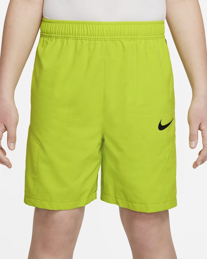 Nike Dri-FIT Instacool Kids Training (Extended Size) Za Dječake Kratke Hlače Zelene Crne | HR-46237TFIZ