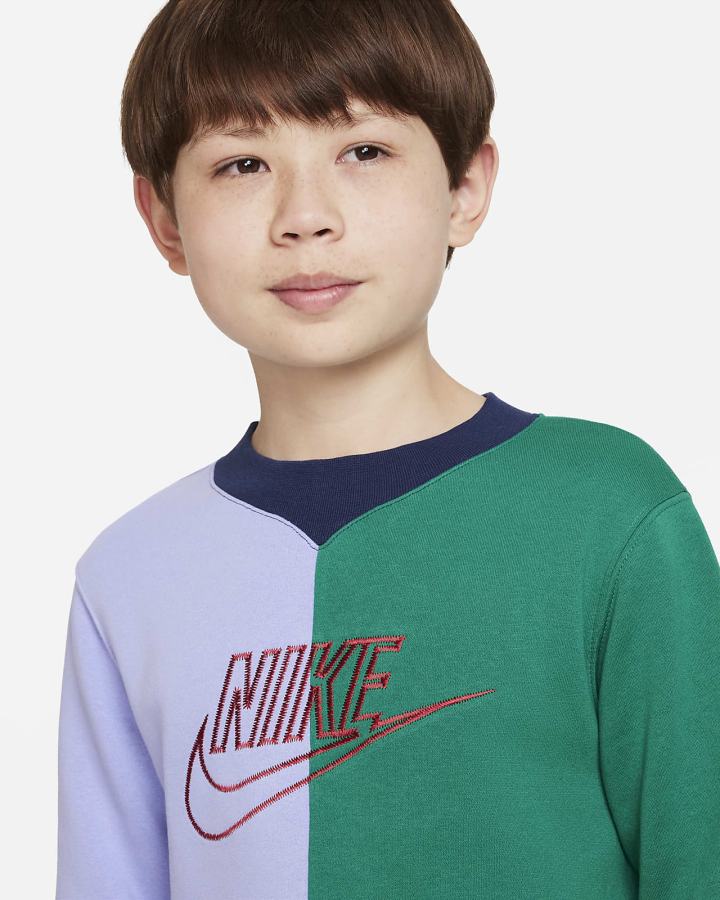 Nike Dri-FIT Kids Long-Sleeve Training Top Za Dječake Košulje Tamnoplave Crvene | HR-02541CMXU