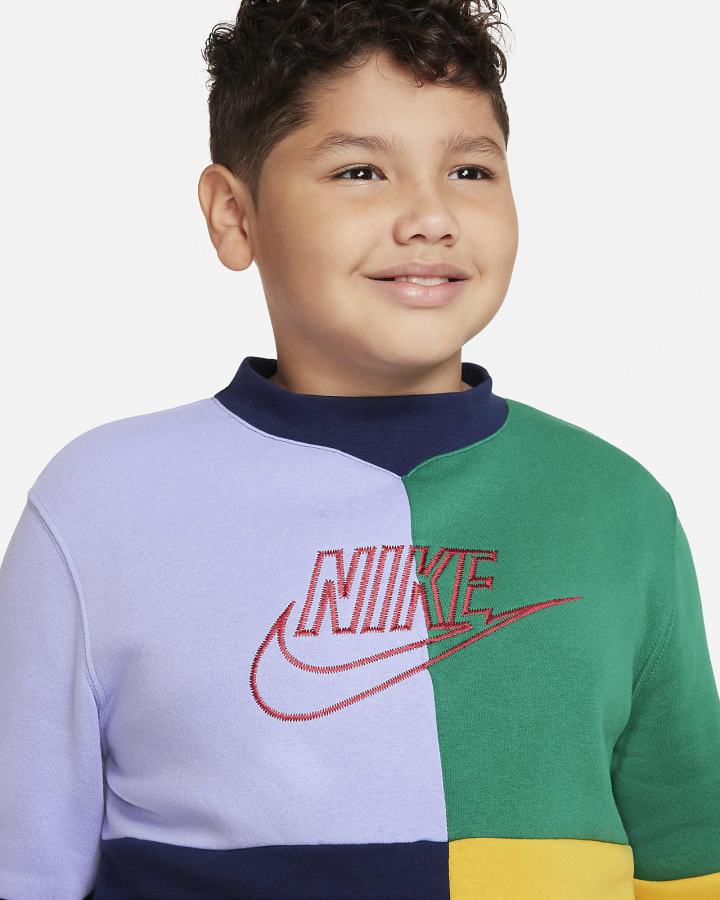 Nike Dri-FIT Kids Long-Sleeve Training Top Za Dječake Košulje Tamnoplave Crvene | HR-75931KVQY