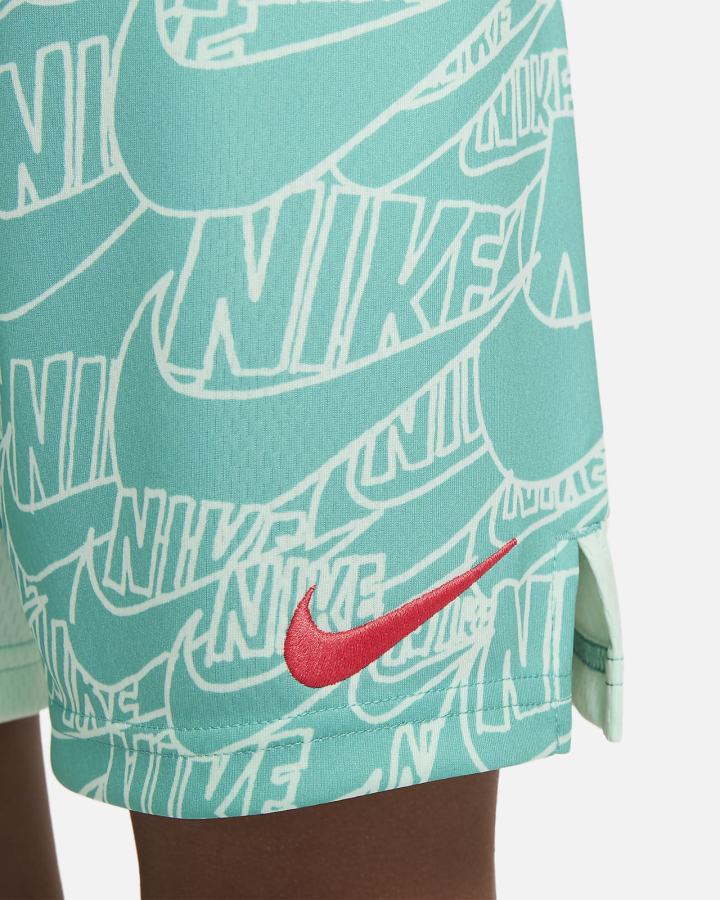 Nike Dri-FIT Kids Printed Training Za Dječake Kratke Hlače Menta Crvene | HR-80547FRWM