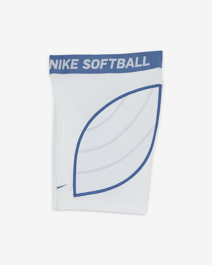 Nike Dri-FIT Kids Slider Softball Za Djevojčice Kratke Hlače Bijele Sive Plave | HR-56472AOIW