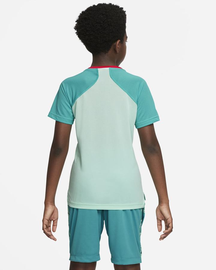 Nike Dri-FIT Kids Training Top (Extended Size) Za Dječake Majice Menta Tirkizne Svijetlo Crvene | HR-03617ITSR