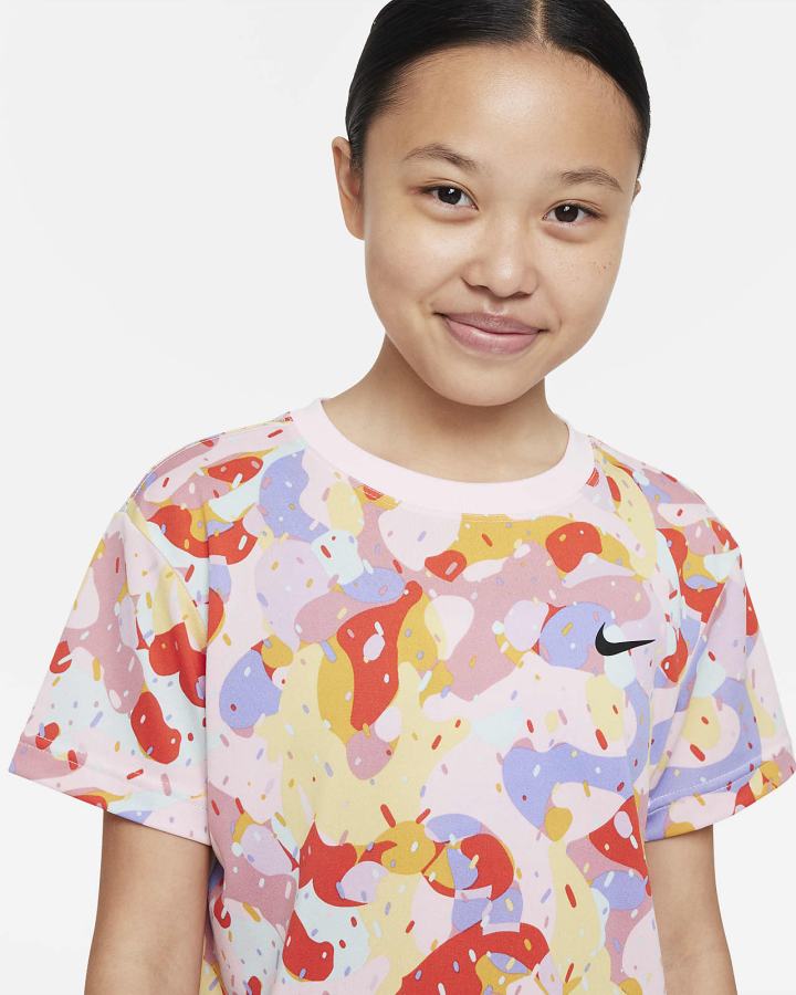 Nike Dri-FIT Kids Training Za Djevojčice Majice Roze | HR-16529GWOV