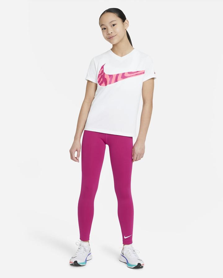 Nike Dri-FIT Kids Training Za Djevojčice Majice Bijele | HR-23591JRVG