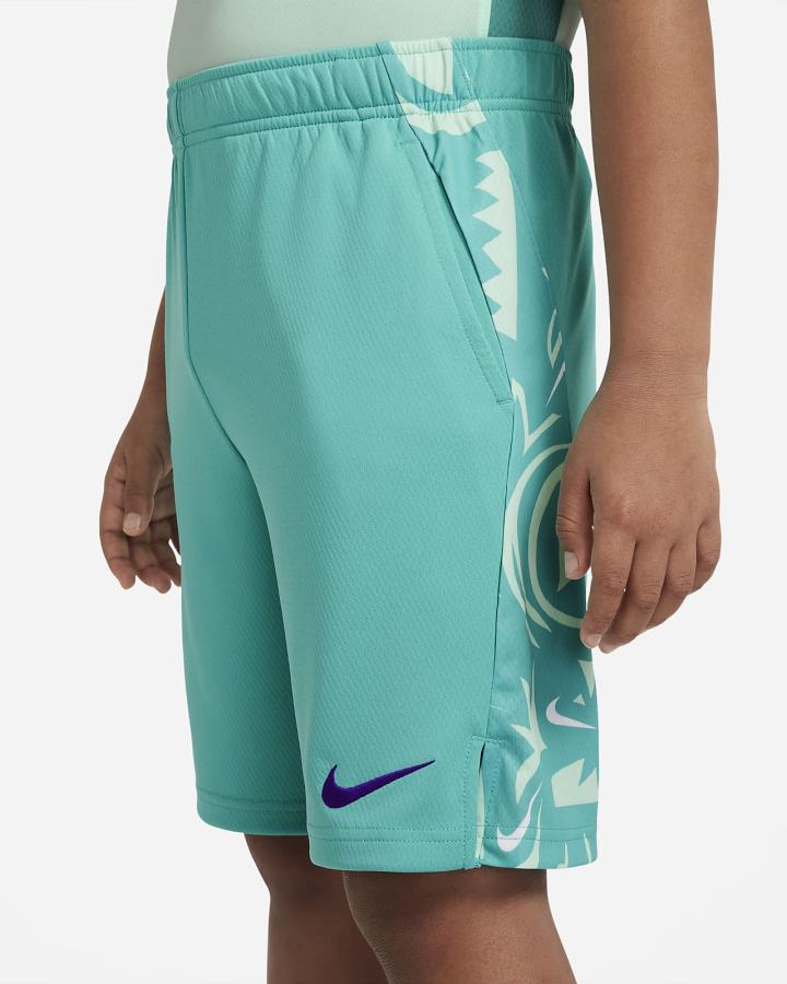 Nike Dri-FIT Kids Training Za Dječake Kratke Hlače Tirkizne Ljubičaste | HR-96832MIZB